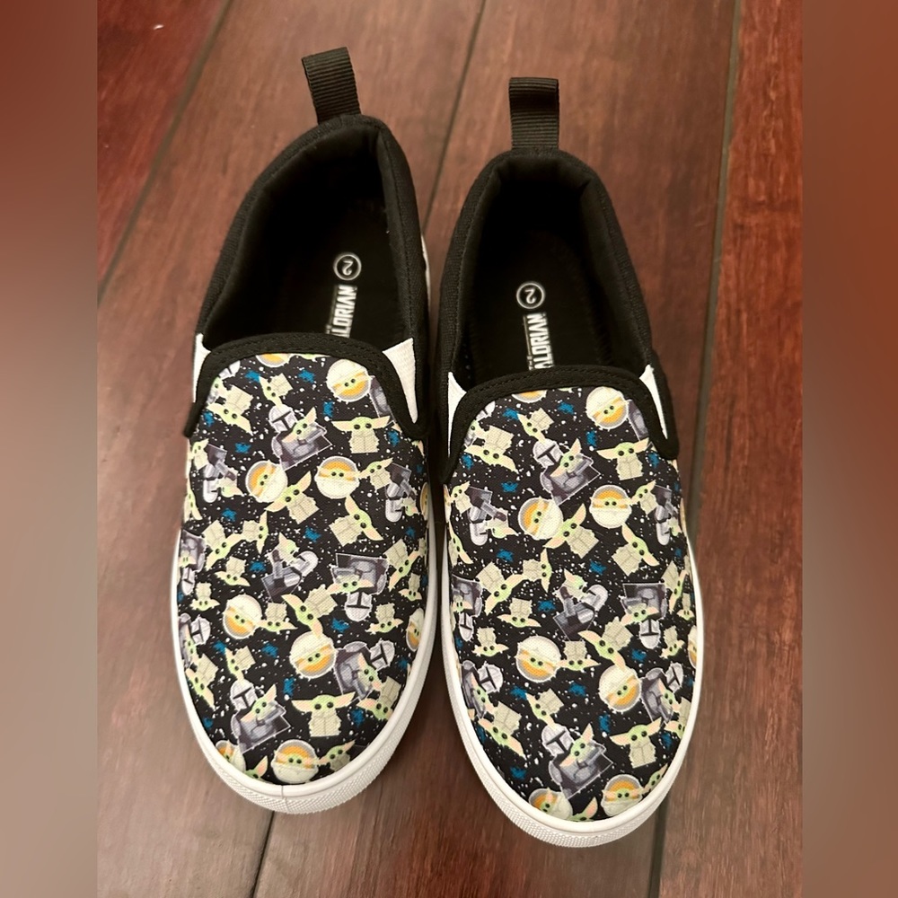 Mandalorian, Star Wars , Children’s slip on shoes - New!!  - Size 2